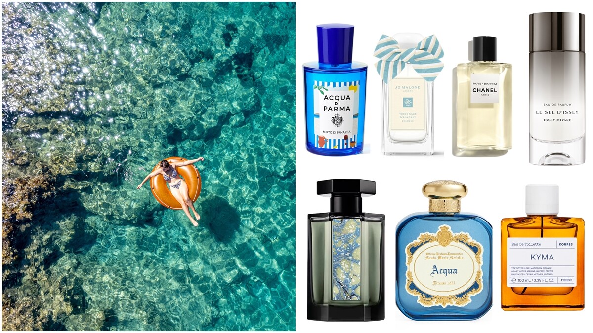 天氣太熱，不知噴什麼香水時，鹹濕海風、日光曬過…12款水生香調帶你潛入水感世界