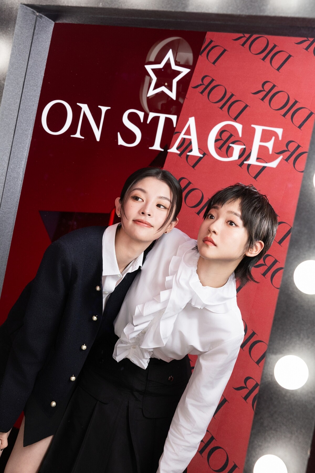 藝人詹子萱與林廷憶出席迪奧巨星之夜。