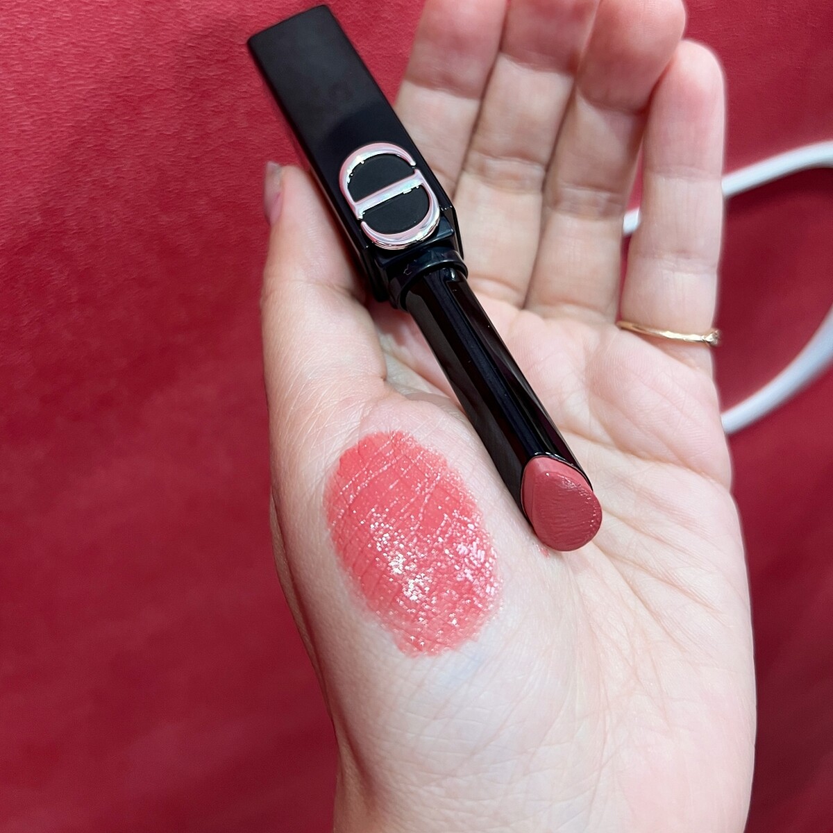 迪奧巨星持色唇膏(#226 DARING BLUSH蜜桃裸粉)3.5g,NT1,600