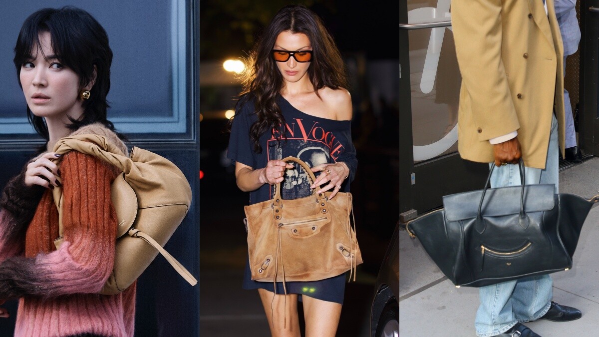千禧神包們的集體回歸！Balenciaga機車包到Celine囧臉包，長期又實用的手袋成主流？