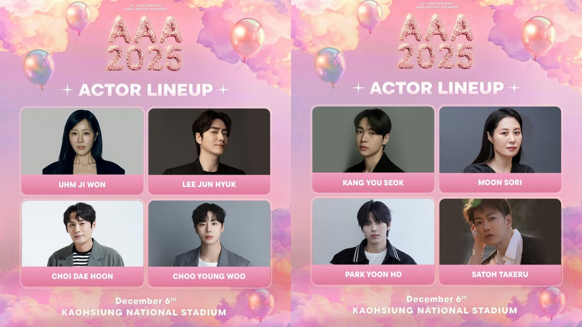 AAA頒獎典禮2025出席名單 Photo / Instagram@aaa2025_10th