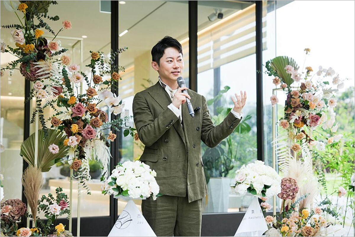 杰美學院長周杰出席開幕典禮。