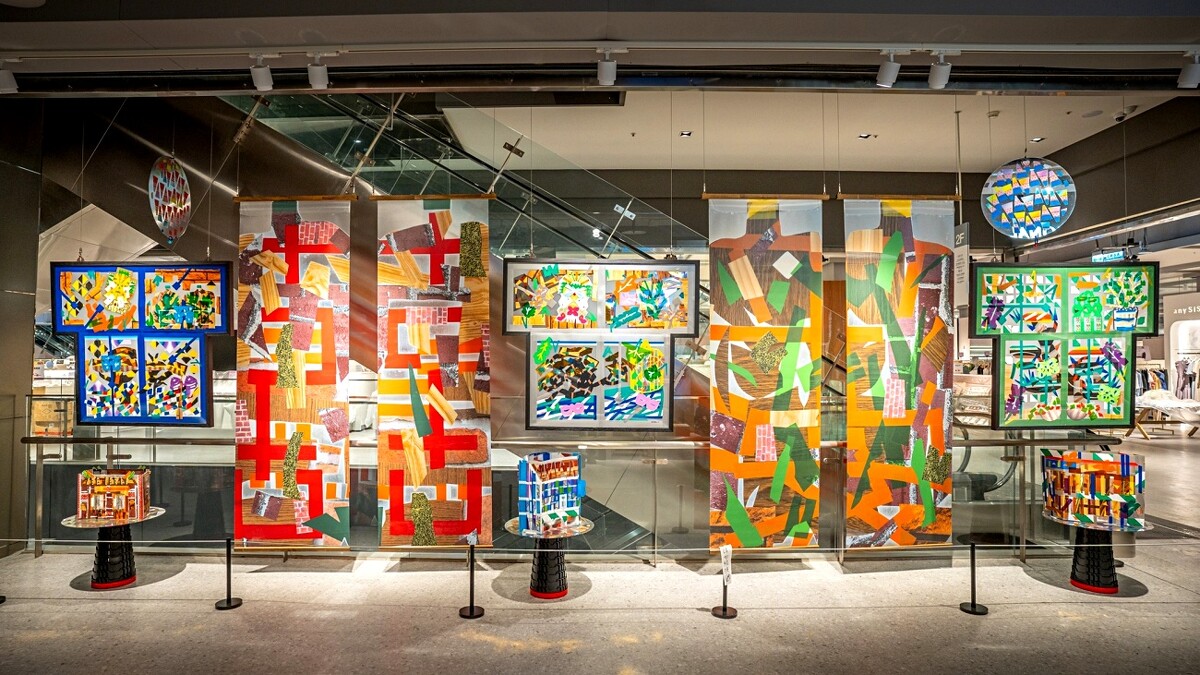 新光三越台南小北門店空間藝術展:吳芊頤《萬祝小北門》