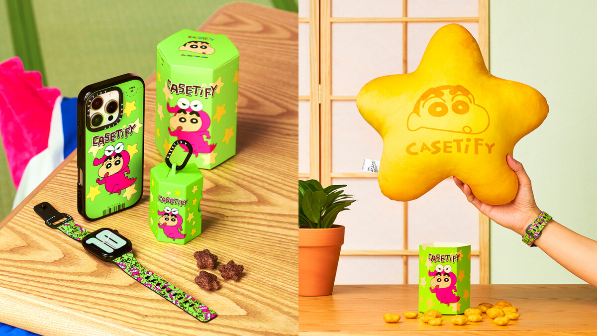 蠟筆小新X CASETiFY聯名：巧克比餅乾系列