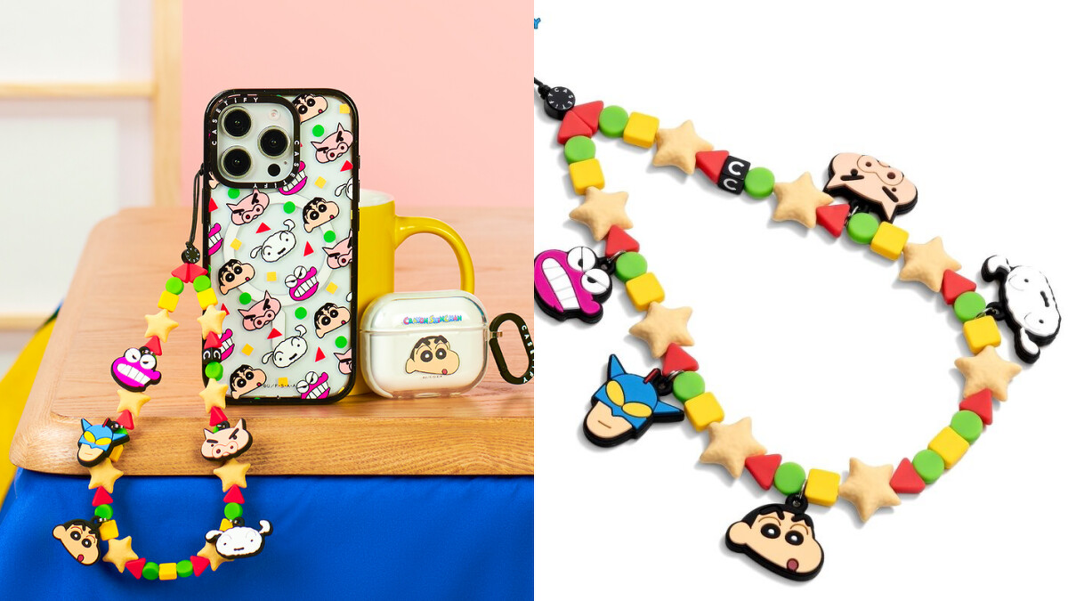 蠟筆小新X CASETiFY聯名：手機吊飾