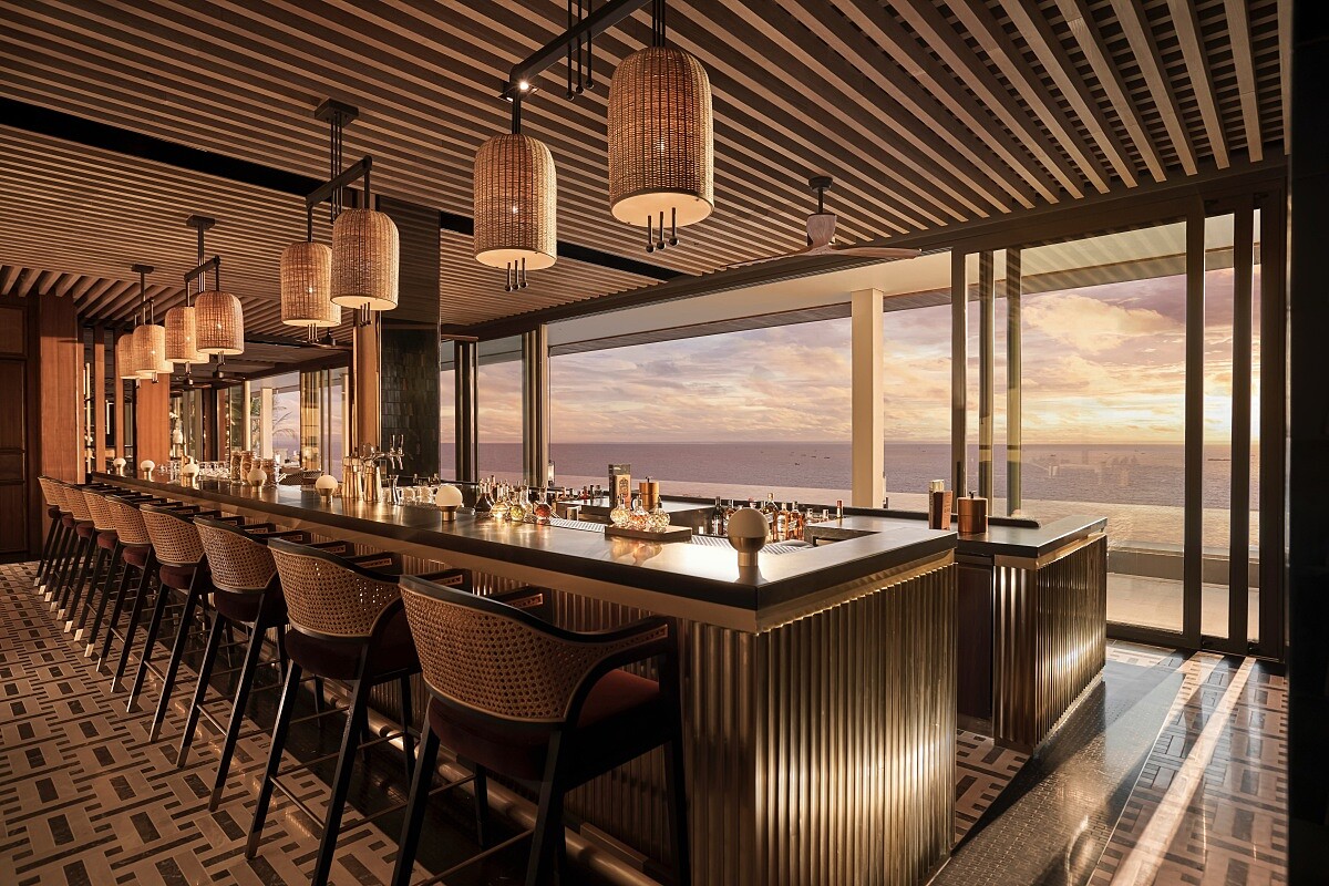 頂樓的「Fu Bar」是觀賞日落的絕佳位置。