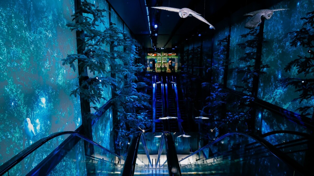 哈利波特原宿旗艦店店內實景