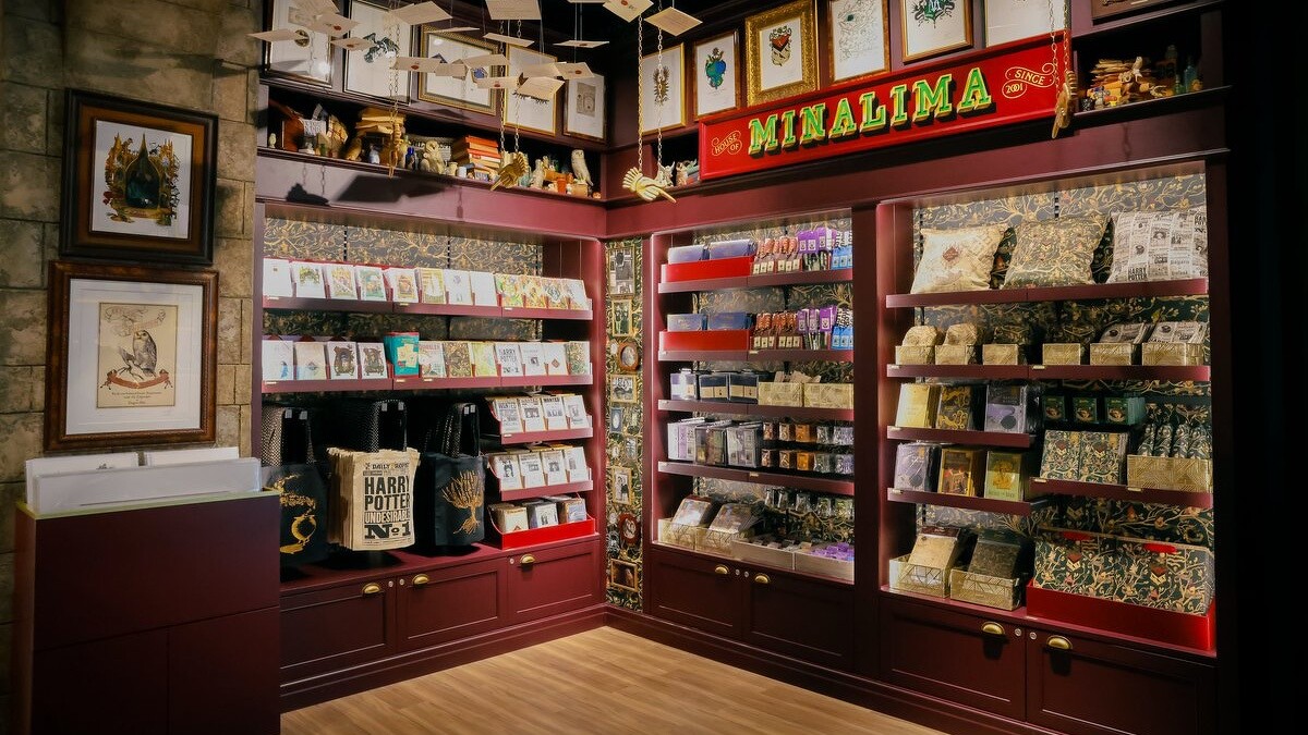 哈利波特原宿旗艦店二樓實景照