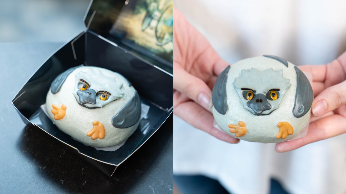 哈利波特原宿旗艦店獨家美食：鷹馬巴嘴披薩麵包