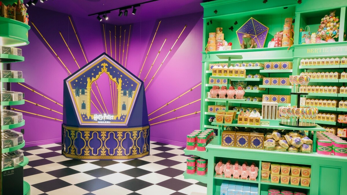 哈利波特原宿旗艦店二樓實景照
