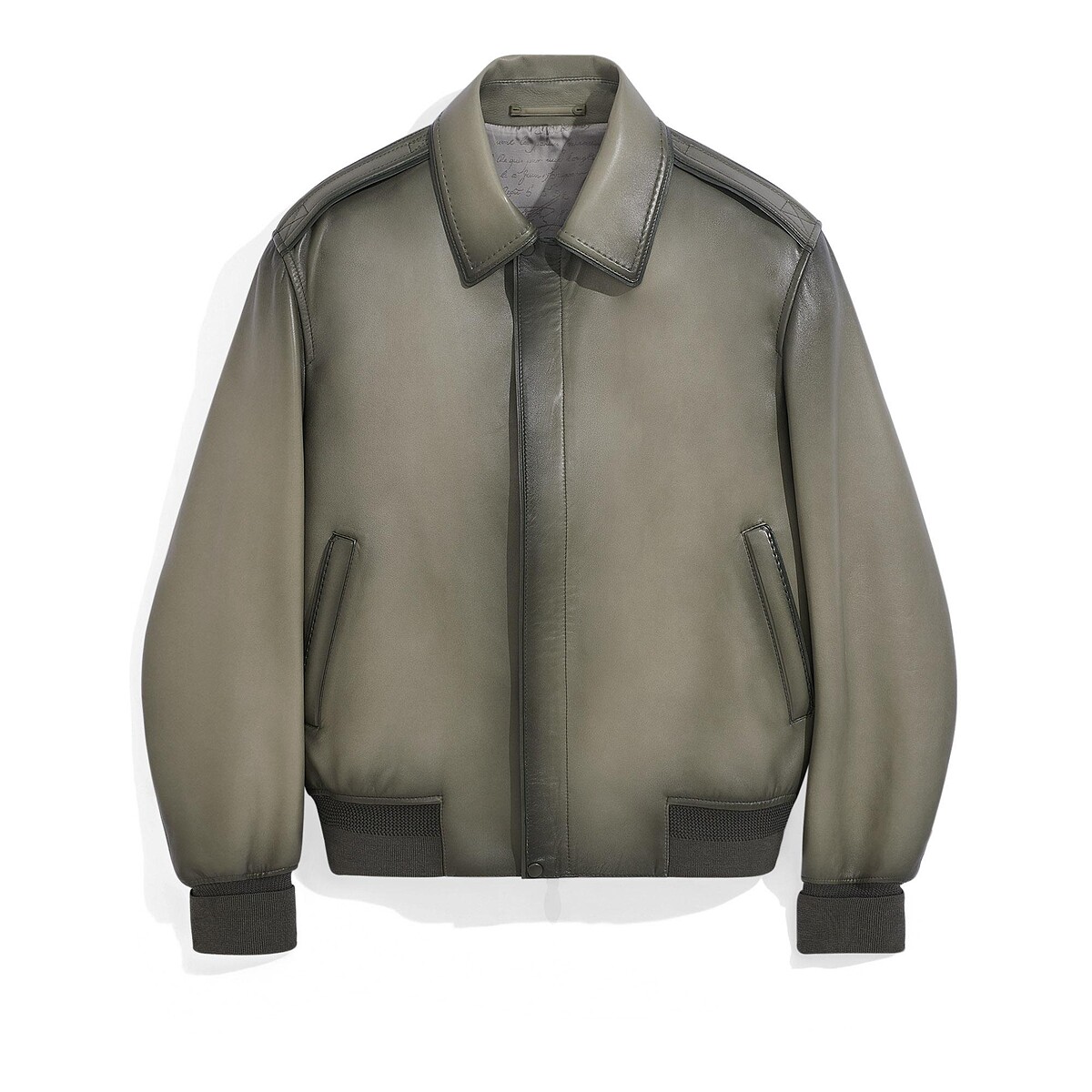 Berluti 推薦單品：漸層皮革飛行外套