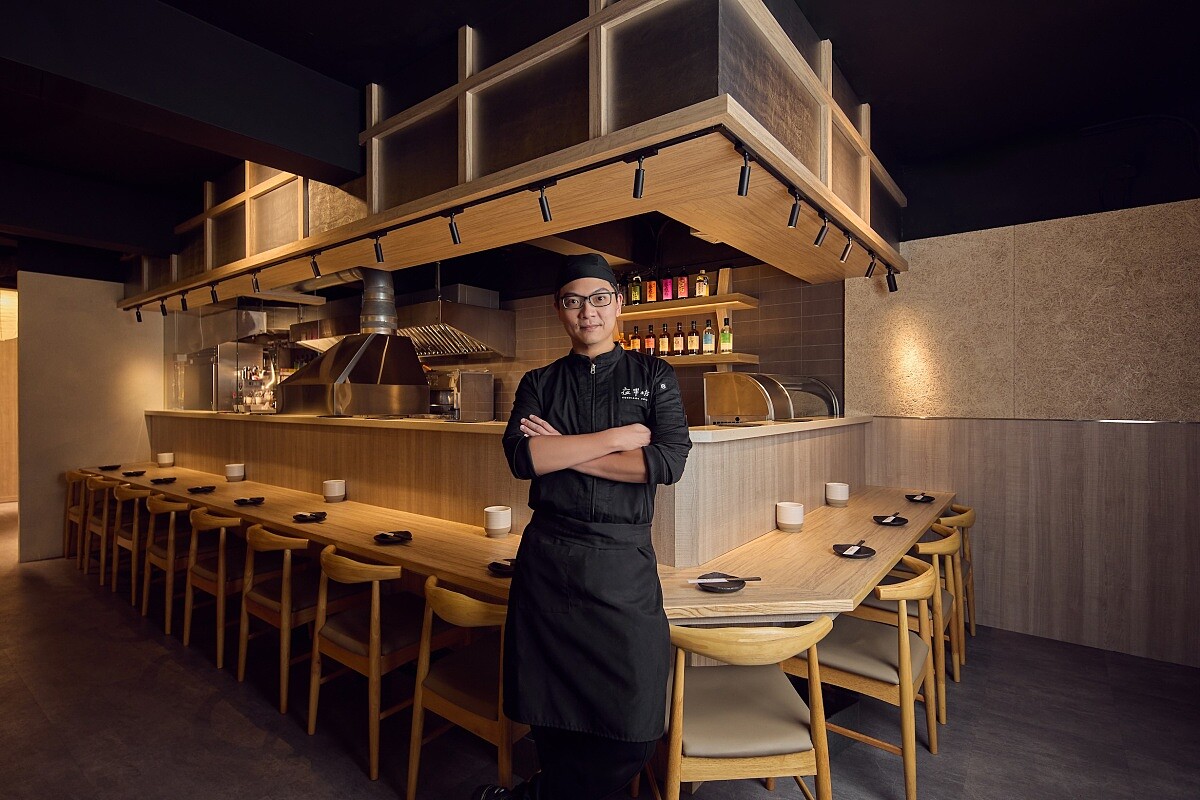 「夜串坊 KUSHIAGE YORU」的靈魂人物是主廚楊翔安。