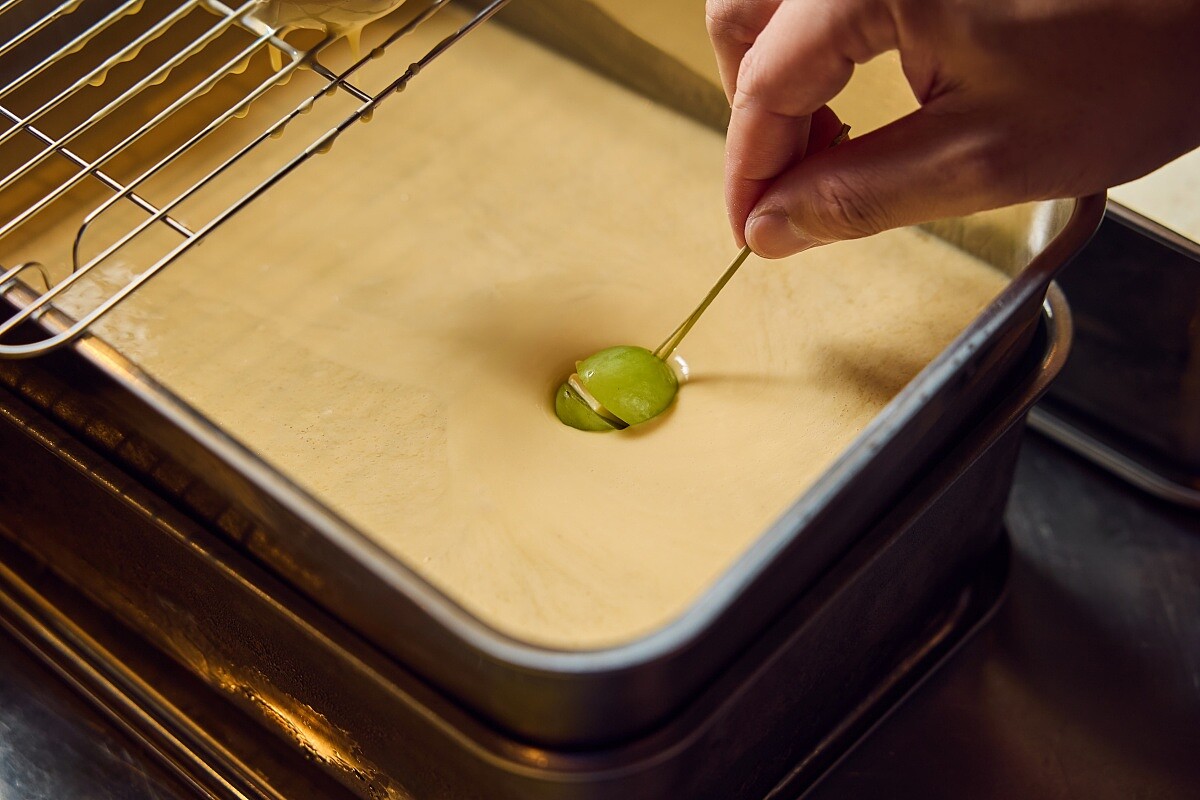 葡萄、無花果也成了炸串食材，十分特別。