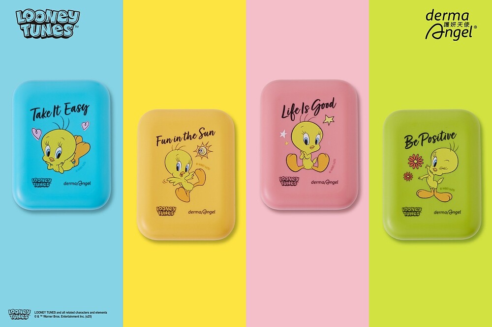 DermaAngel護妍天使造型痘痘貼Tweety限量組12入(贈鏡盒)，NT220