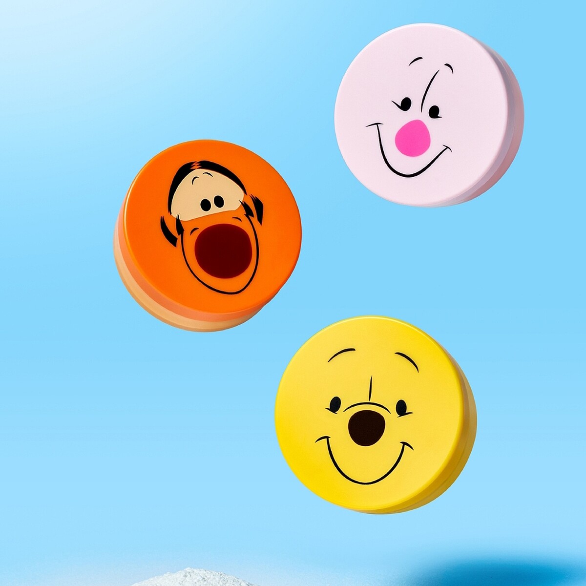 innisfree無油無慮礦物控油蜜粉(小熊維尼限定版01小豬、02小熊維尼、03跳跳虎)5g，NT250