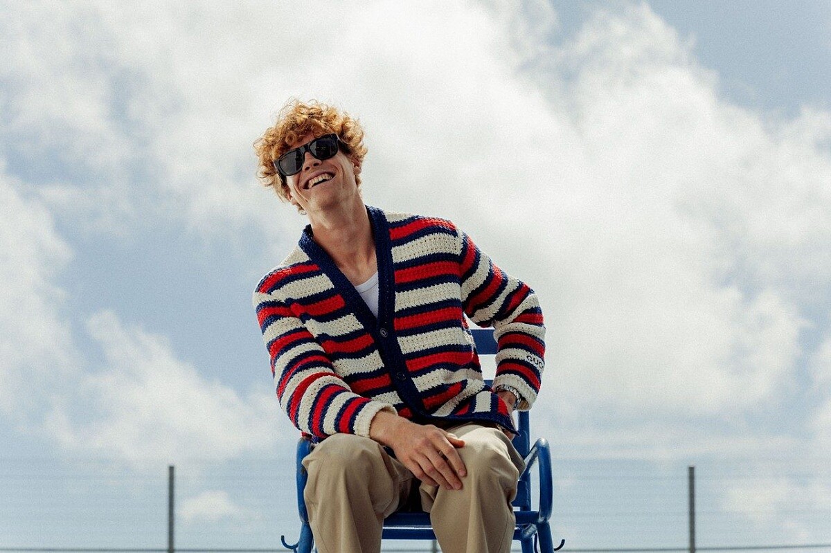 義大利新世代網球一哥揚尼克・辛納（Jannik Sinner）。