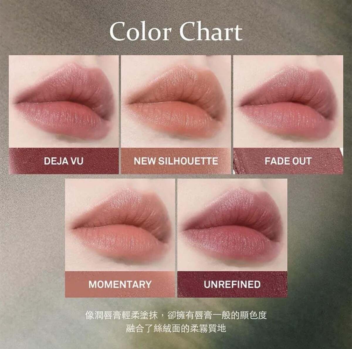 hince 輕盈絲滑細管口紅，共5色 NT555