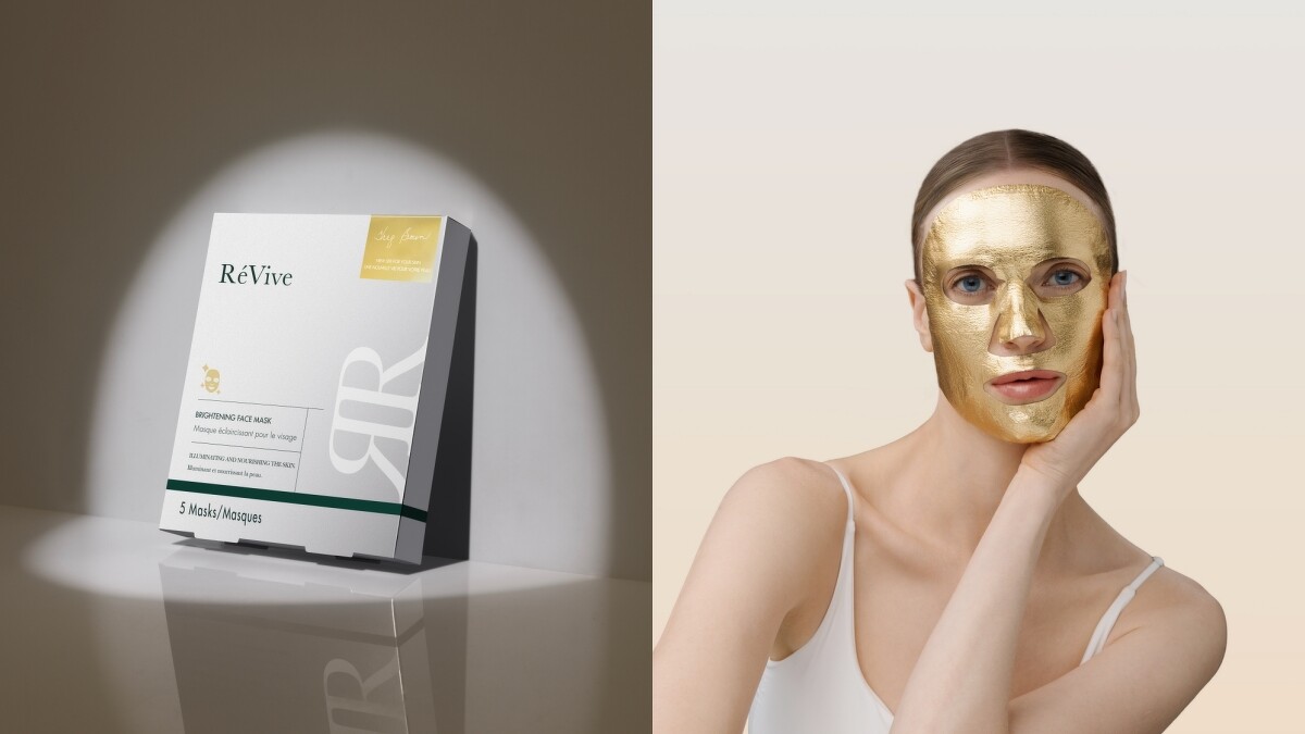 R&eacute;Vive黃金煥白超導面膜5片，NT5,500