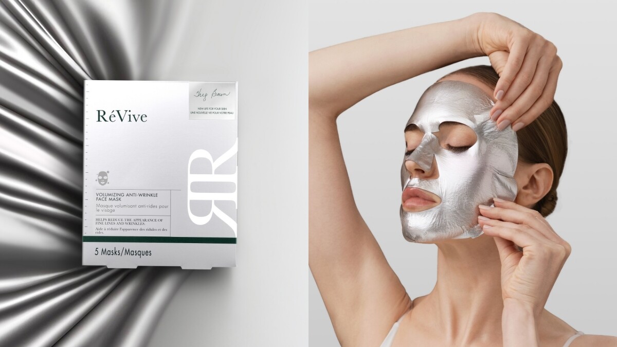 R&eacute;Vive銀采抗皺超導面膜5片，NT5,500