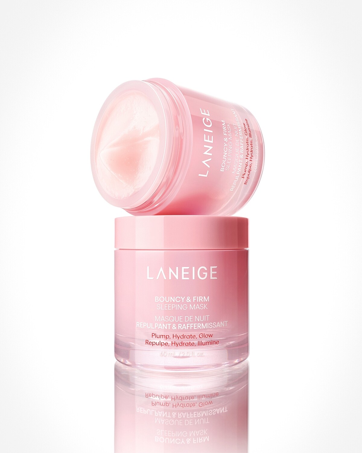 LANEIGE蘭芝粉澎潤睡美人晚安面膜60ml，NT1,250