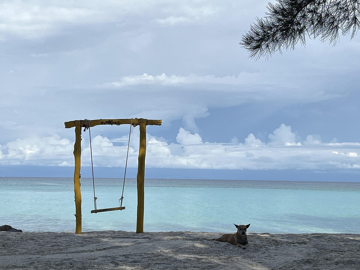 絲綢美人魚島度假村海灘