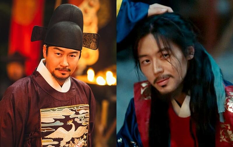 《暴君的廚師》吳義植(左)飾演奸臣任頌載 李周安(右)飾演孔吉