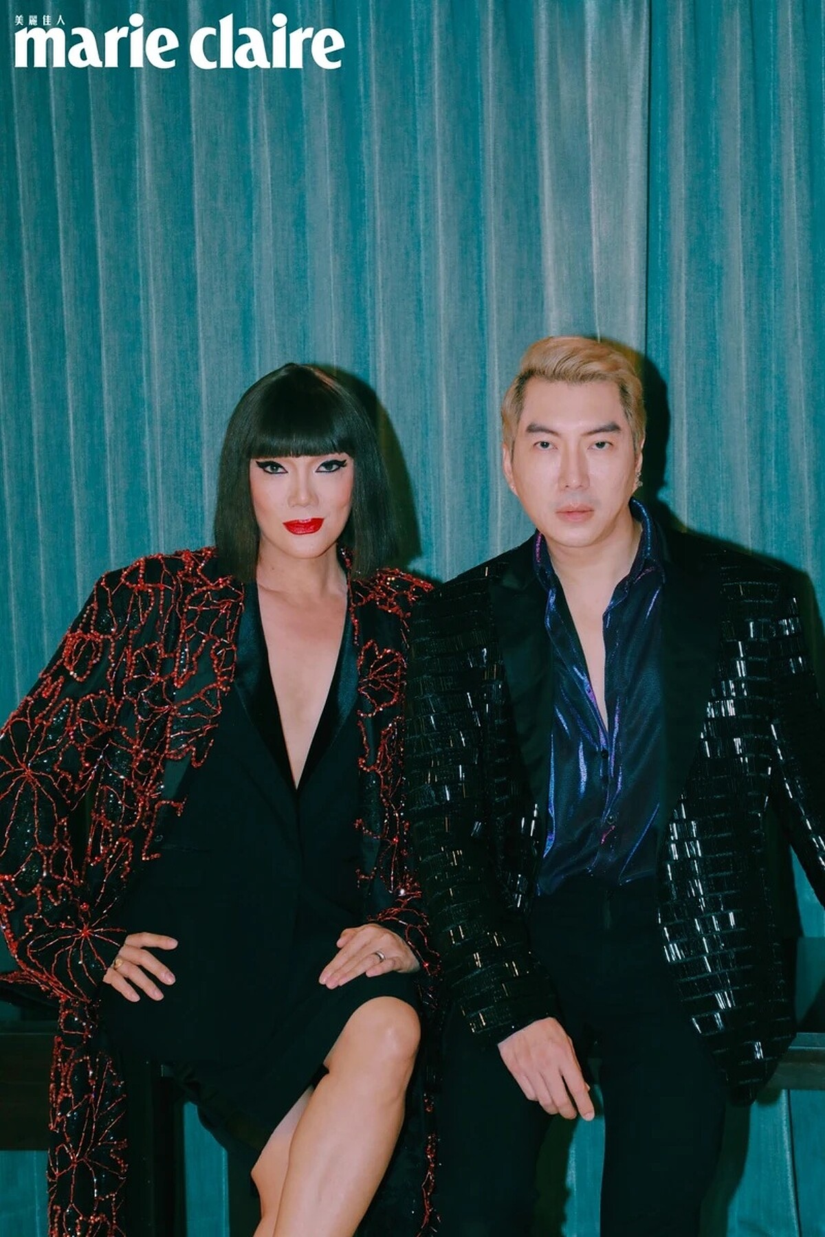 左為泰國變裝之母Art Arya，右為Phatthara Lertsukittipongsa。