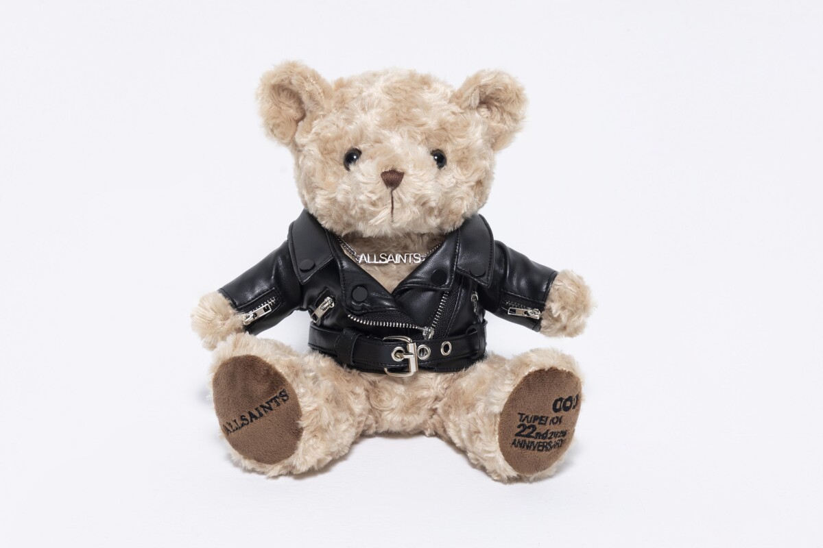 2025第22代台北101紀念熊ALLSAINT聯名熊