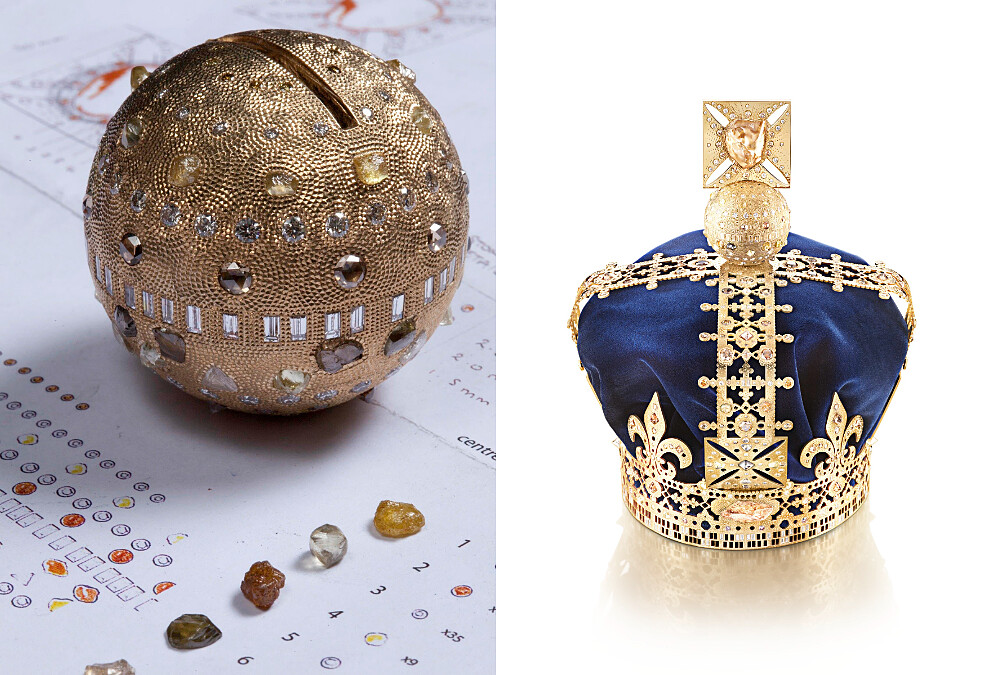 致敬前英國女王伊莉莎白二世登基60年的Talisman 皇冠。