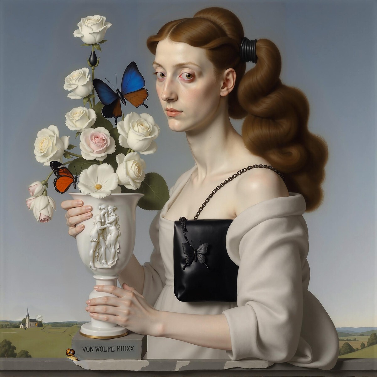 永恆之焰 Eternal Flames｜藝術家原創數位擴散模型，經藝術家精心後製調整 Digital diffusion model with crafted iterations in post-production