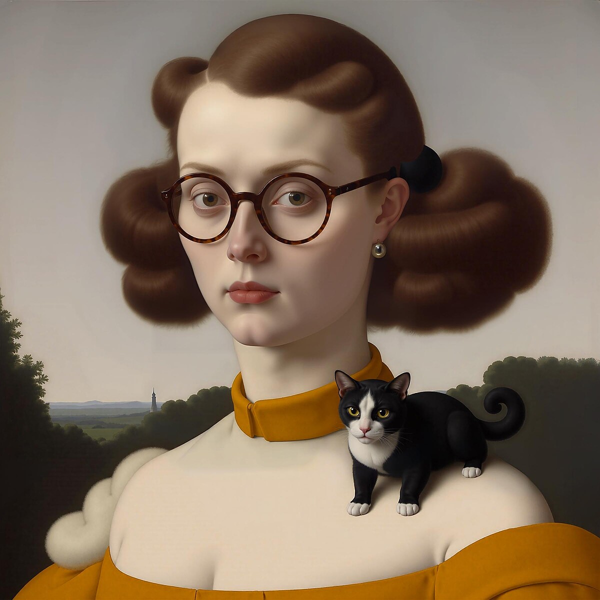 她們取了一些蜂蜜 They Took Some Honey｜藝術家原創數位擴散模型，經藝術家精心後製調整 Digital diffusion model with crafted iterations in post-production