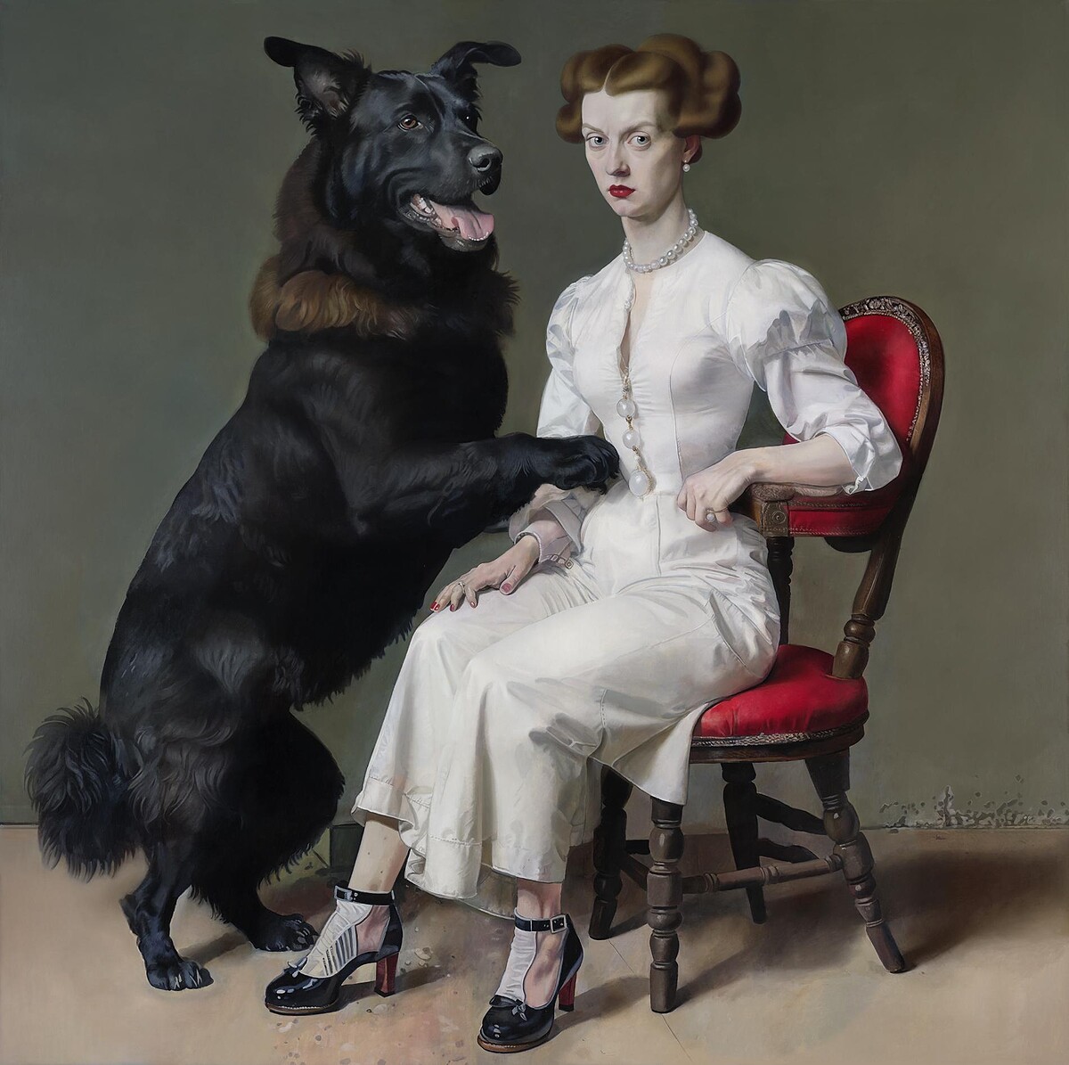 泰然自若 Poised Power｜油畫 Oil on canvas