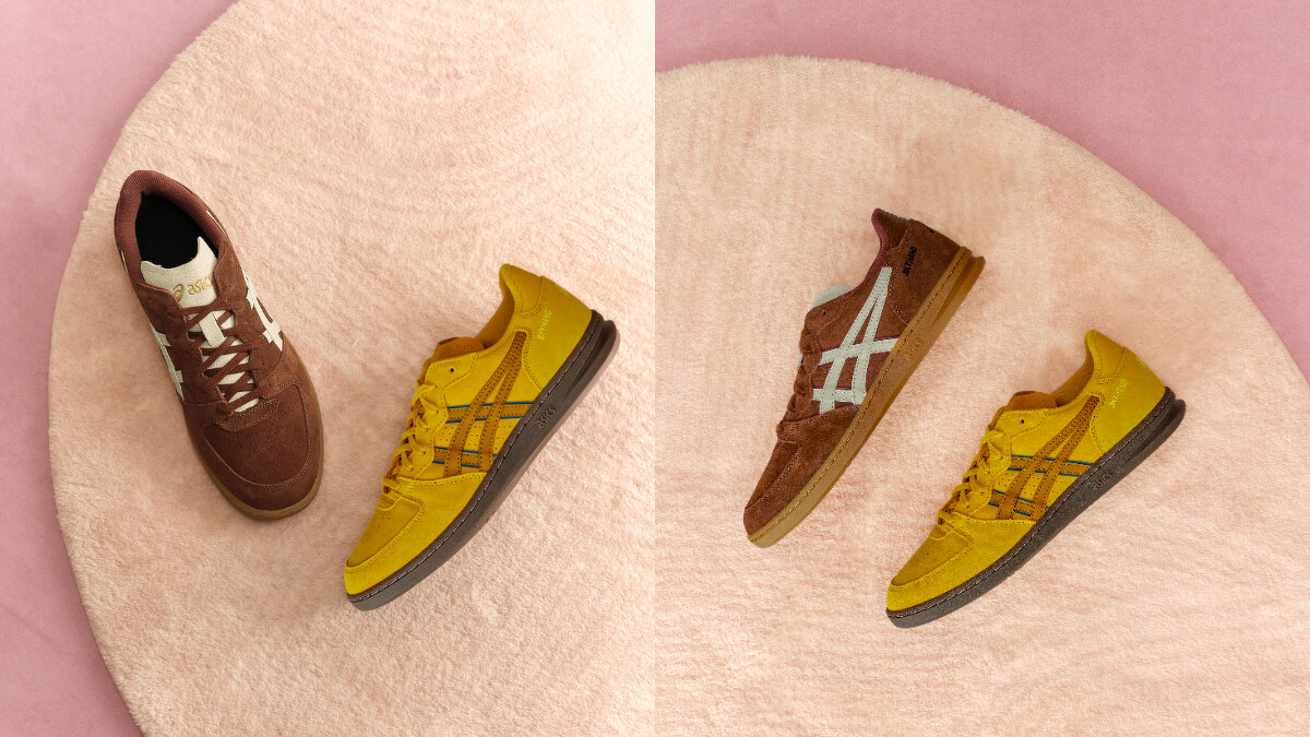 ASICS SportStyle SKYHAND OG系列：琥珀棕、 暖薑黃(蜂蜜黃) 配色款(10月上市)。