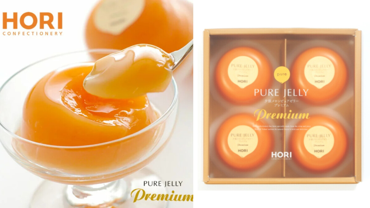 HORI 夕張哈蜜瓜果凍，Photo／e-hori.com