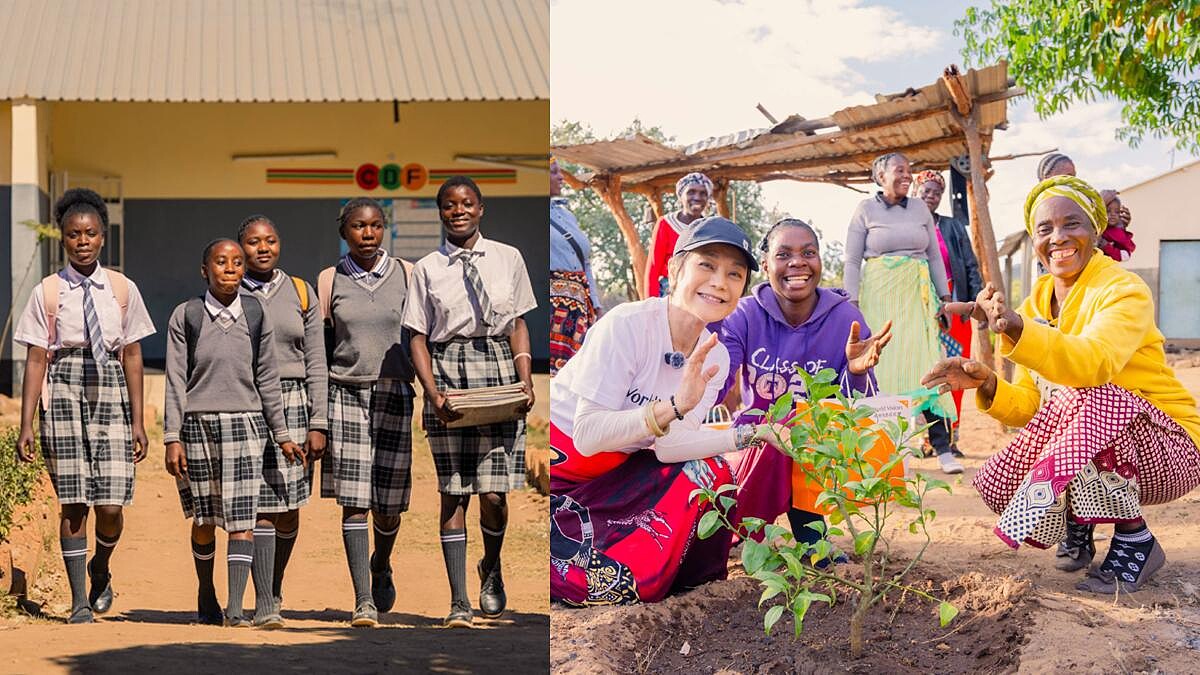 在非洲尚比亞，與世界上另一個自己相遇｜展望1000女孩行動