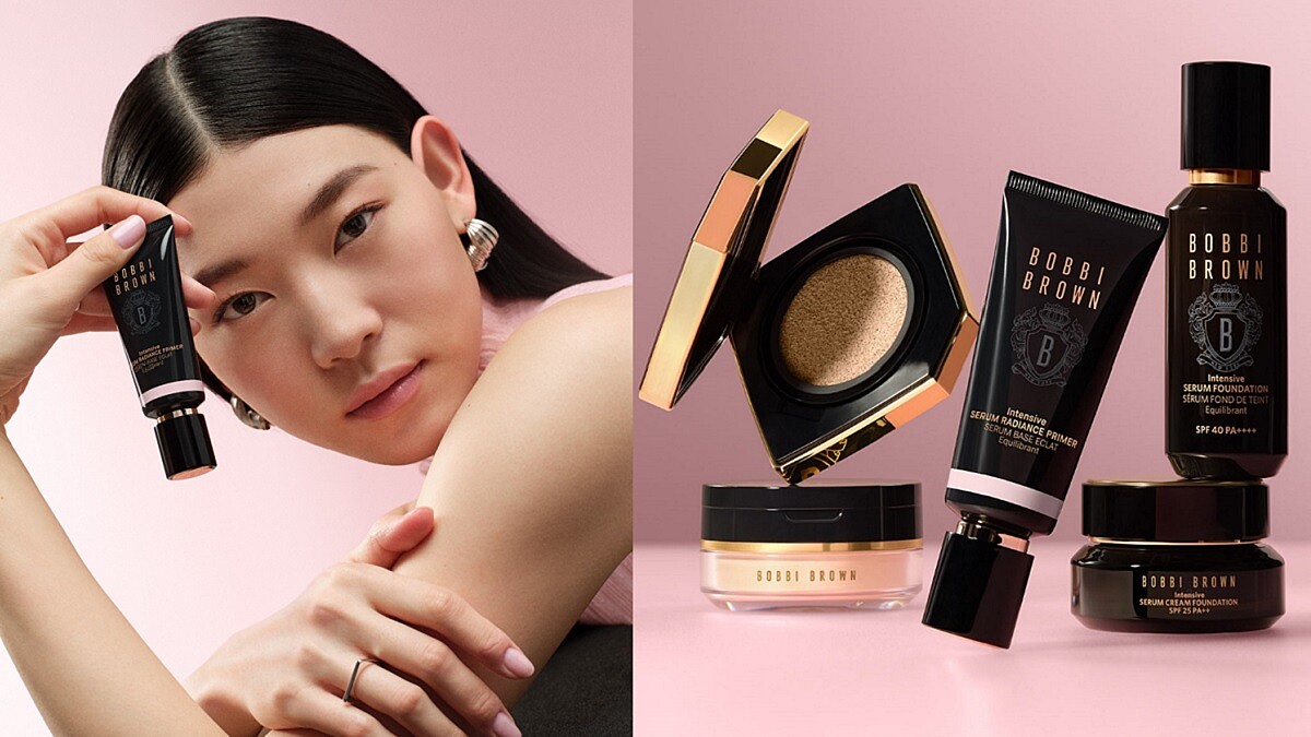 用原相機拍照也像套了濾鏡～Bobbi Brown再出神作#玫瑰粉嫩霜，修飾蠟黃暗沉，自帶粉紅光圈，冬蟲夏草肌膚好水亮，重點是過分清爽～有夠愛！