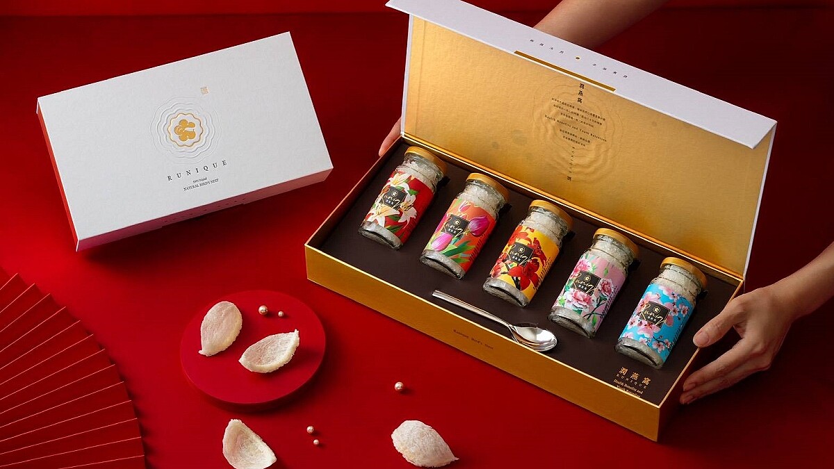 潤燕窩24K極濃「五感百花真燕」出圈：百花瓶身×精品香氛，重塑中秋送禮美學