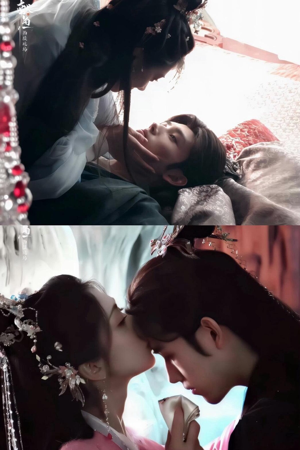 陳飛宇、王影璐翻身吻曖昧高甜。