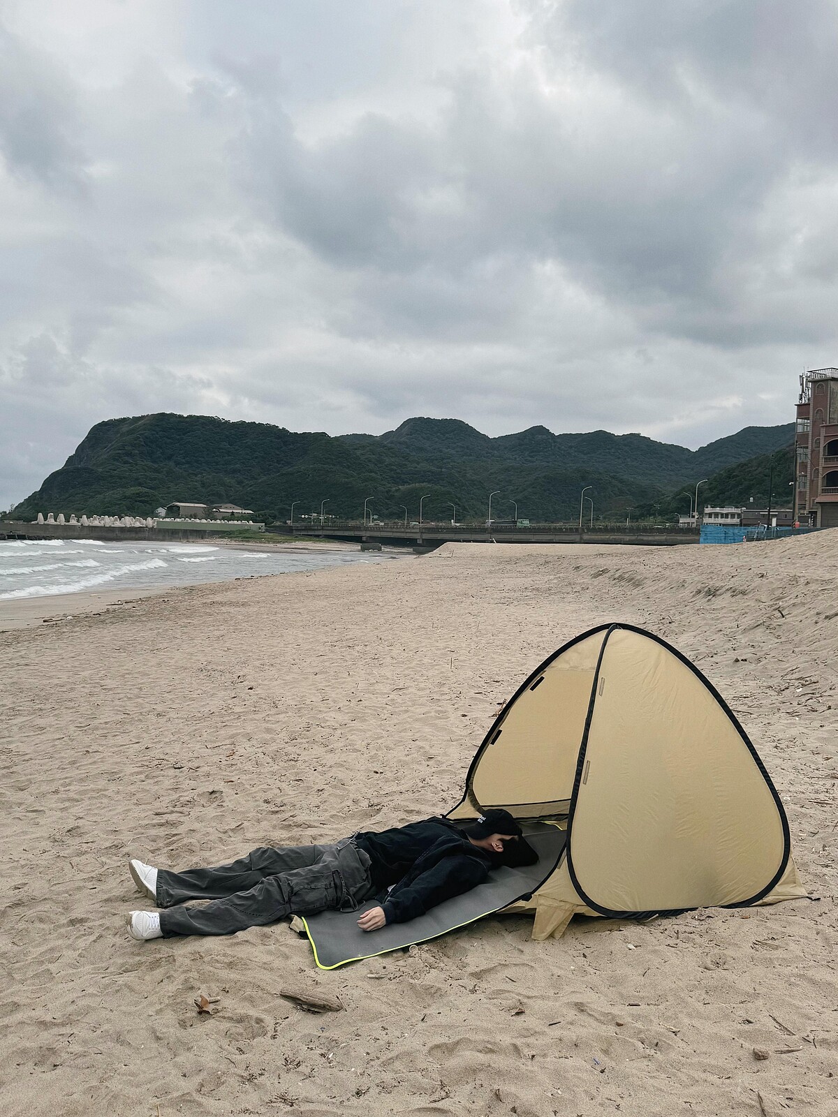 邱鋒澤喜歡在大自然裡充電