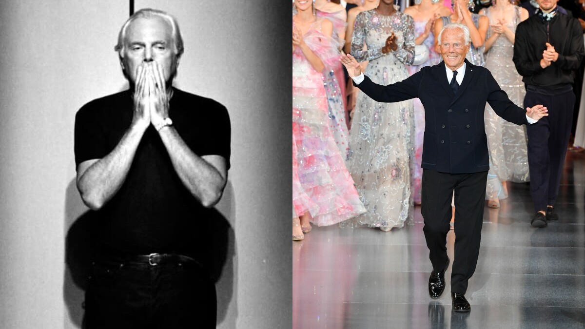 Giorgio Armani精彩半世紀的時尚生涯，從醫學生到義大利西裝之王