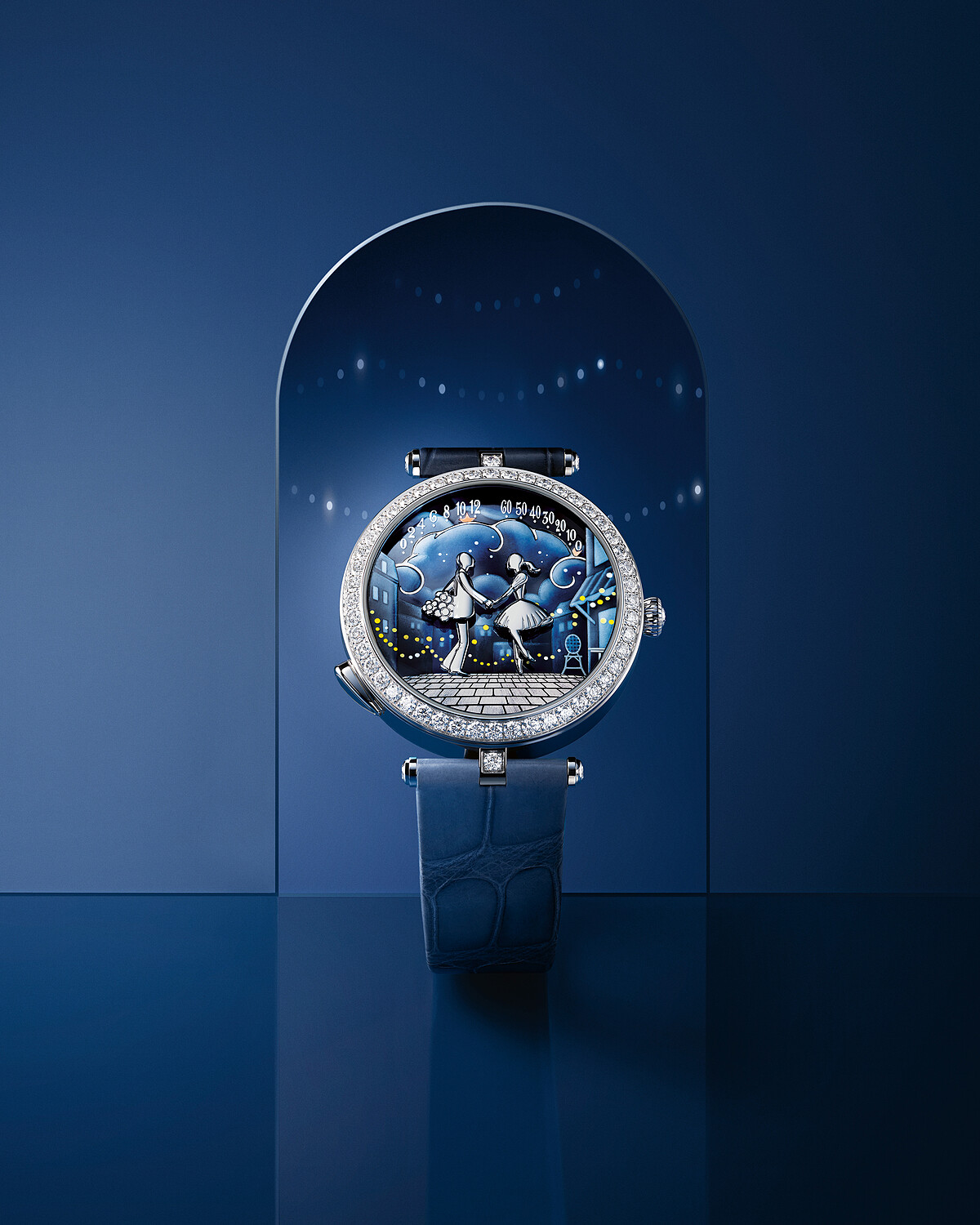 Lady Arpels Bal des Amoureux Automate腕錶。