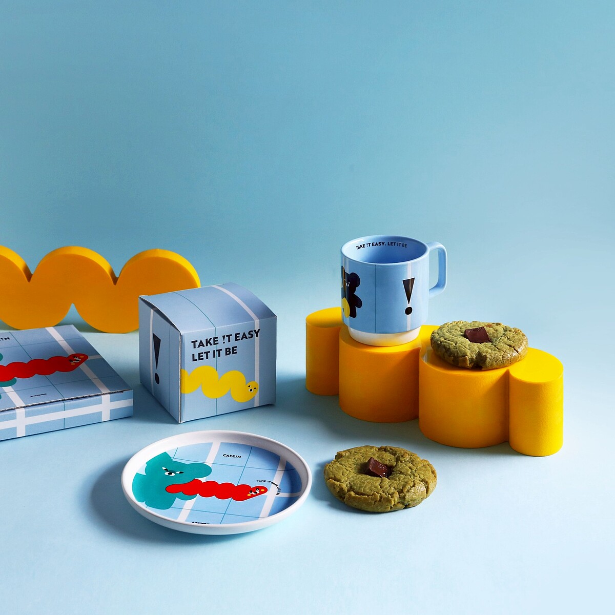 CAFE!N攜手WASABI BEAR芥末熊推出聯名