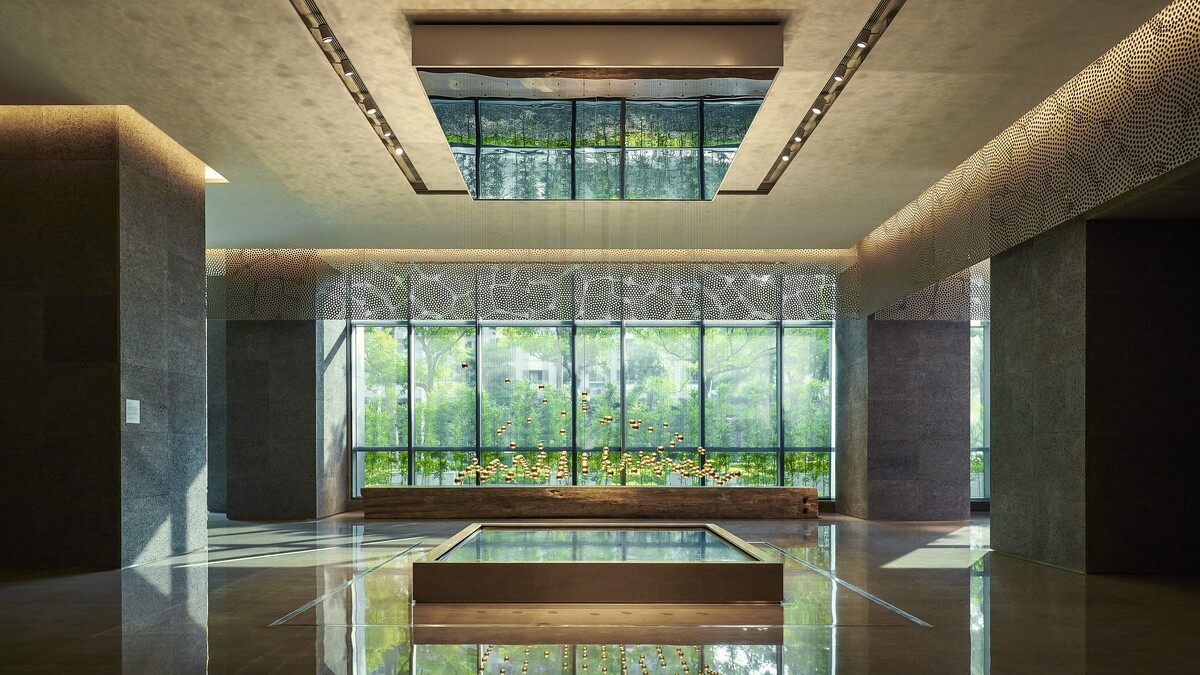 「高雄然一酒店」大廳日景