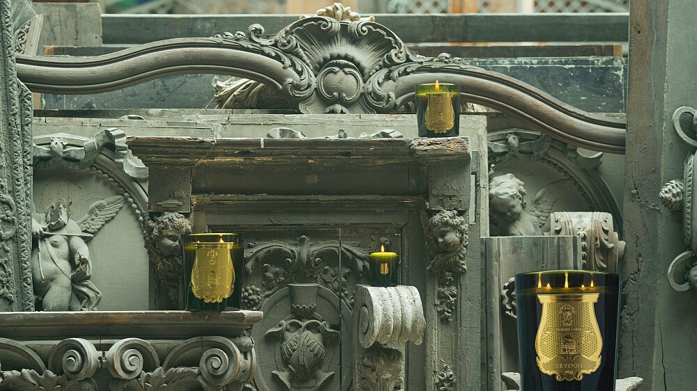 Trudon百年蠟燭形象圖。