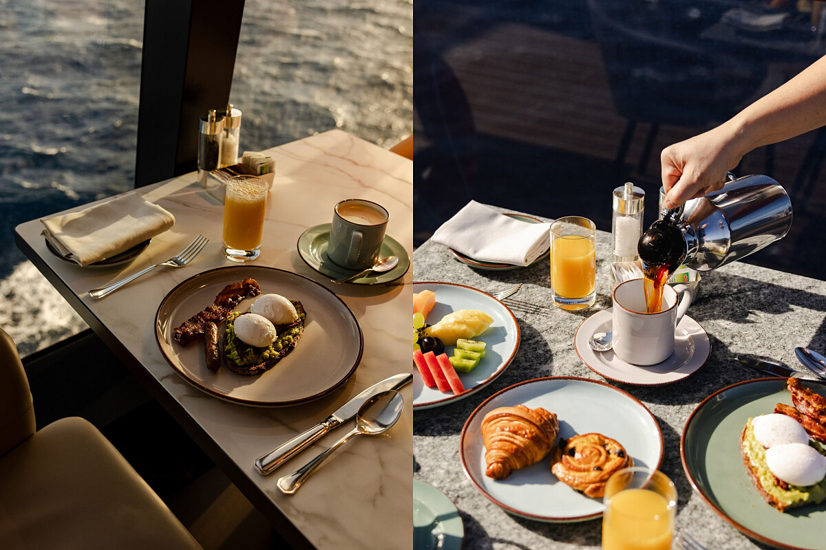 早晨到下午茶，這裡隨時都能享用美食。