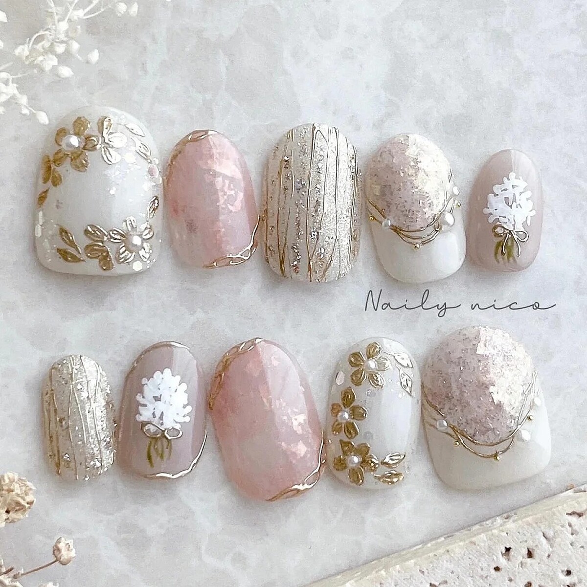 Photo/小紅書@01 Nail Art