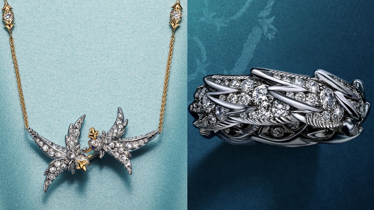 Tiffany經典「石上鳥」2025新版「愛情鳥」、日常疊搭Wings系列珠寶！