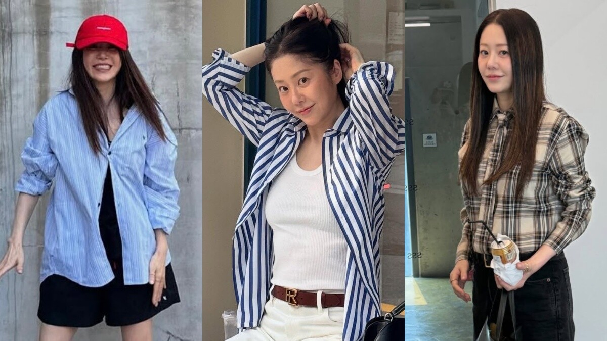 54歲高賢廷私服清爽又減齡！韓網認證簡約襯衫穿搭，50+也能照著穿