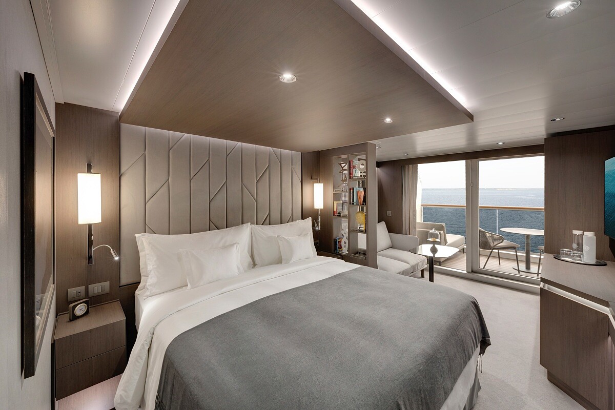 入門的 Ocean Terrace Suites。