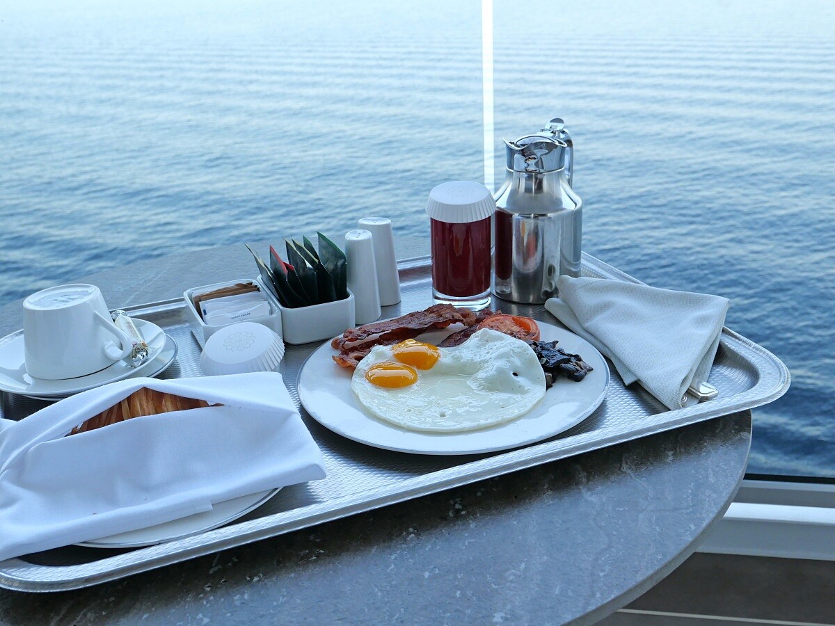 露台也是用早餐的最佳地點選擇。